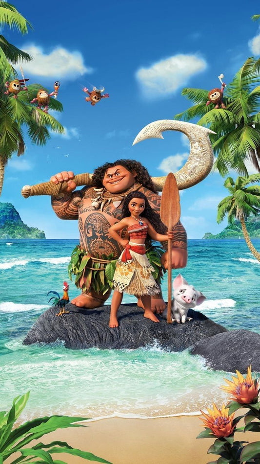 Gigantografía Moana — diseño 013